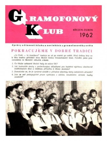 Gramofonový klub ... 1962 / 02