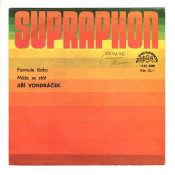 3380 … VONDRÁČEK JIŘÍ: Formule láska / Může se stát (1987)