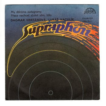 11 0136 ... HERZÁNOVÁ DAGMAR: My sbíráme autogramy / Přece nechceš zůstat sám, táto (1988)