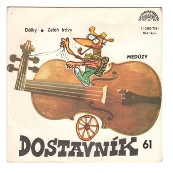 11 0260 ... MEDÚZY: Dálky / Zeleň trávy (1989)