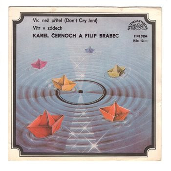 3354 … ČERNOCH KAREL & BRABEC FILIP: Víc než přítel / Vítr v zádech (1987)