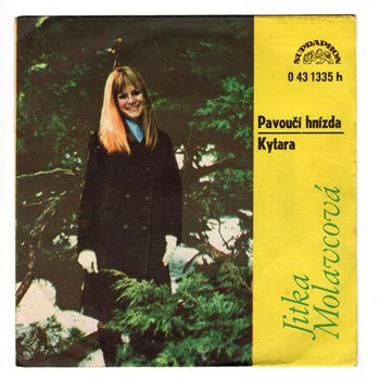 1335 ... MOLAVCOVÁ JITKA: Pavoučí hnízda / Kytara (1972)