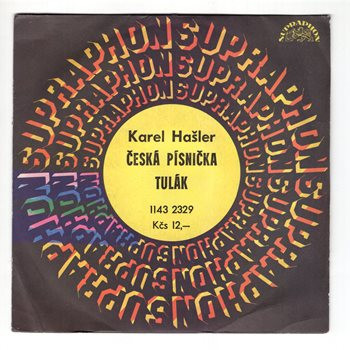 2329 ... SIMONOVÁ & CHLADIL: Česká písnička / HÁLA KAREL: Tulák (1979)