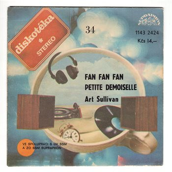 2424 ... SULLIVAN ART: Fan fan fan / Petite Demoiselle (1980)