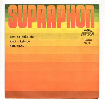 3352 … KONTRAST: Jsem na disko stár / Kluci s kytarou (1987)