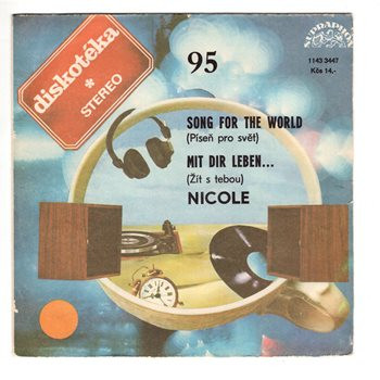 3447 ... NICOLE: Song for the world / Mit dir leben (1987)