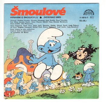 11 0210 ...  ŠMOULOVÉ: Vyprávění o Šmoulech 1 / RŮZNÍ: Zvětšovací směs (1989)