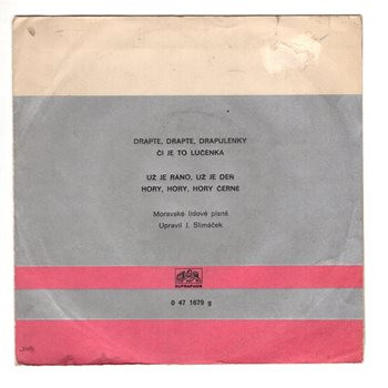 1679 ... LIDOVKA: Moravské lidové písně (1969)