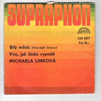 2827 ... LINKOVÁ MICHAELA: Bílý měsíc / Vím, jak láska vypadá (1983)