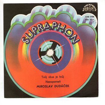 3150 … DUDÁČEK MIROSLAV: Tvůj vkus je tvůj / Nezapomeň (1985)