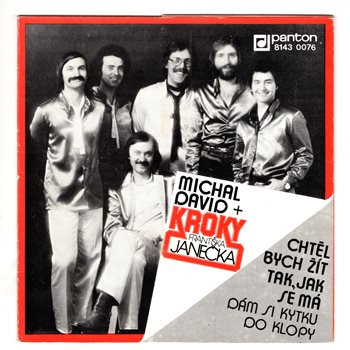 8143 0076 ... DAVID MICHAL: Chtěl bych žít tak, jak se má / Dám si kytky do klopy (1980)