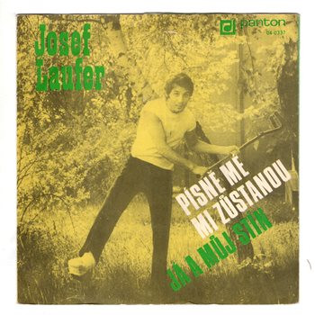 0337 ... LAUFER JOSEF: Písně mé mi zůstanou / Já a můj stín (1971)