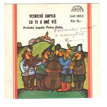 2855 ... DECHOVKA: Pražská kapela P. Finka (1984)