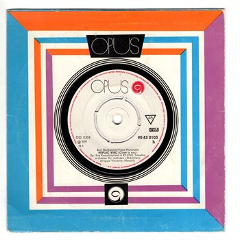 0103 ... KOSTOLÁNYIOVÁ EVA: Neplač viac / VAŠEK PETER: Dažďová kvapka (1971)
