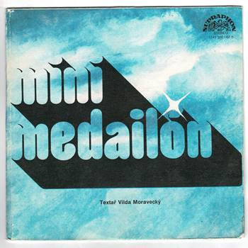 3262 ... MINIMEDAILON: Textař Vilda Moravecký (1987)