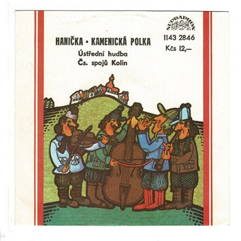 2846 ... ÚSTŘEDNÍ HUDBA ČS. SPOJŮ: Hanička / Kamenická polka (1984)