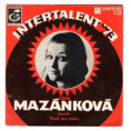 0482 ... MAZÁNKOVÁ VĚRA: Jasmín / Píseň pro trávu (1973)