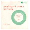 0330 ... RŮZNÍ: Nabídková deska novinek z přehrávky dne 16. 10. (1973 )